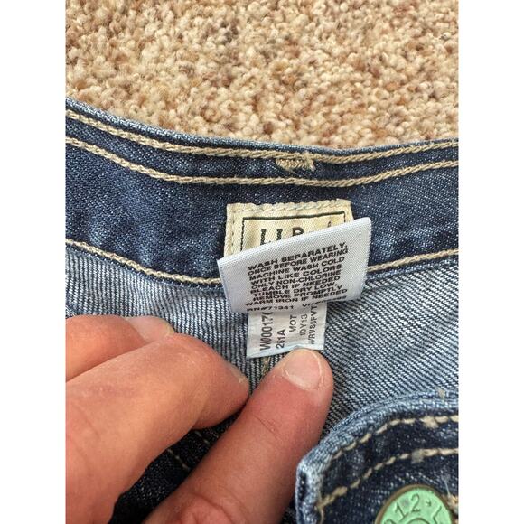 L.L. BEAN Woman's Cropped Blue Denim Jeans/Pants size 12, NWT - Picture 5 of 7